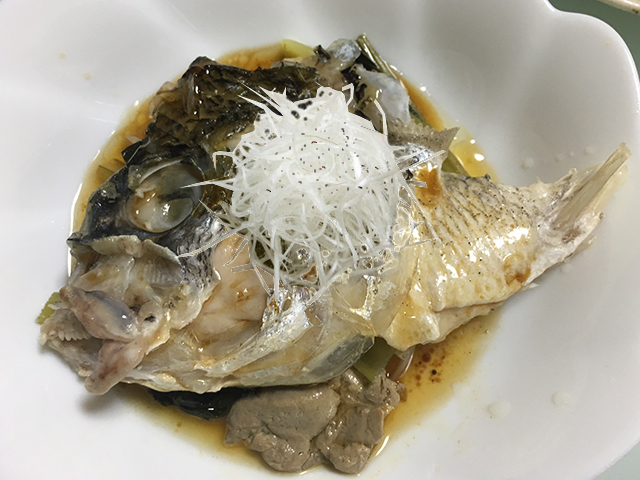 チヌ(クロダイ)料理
