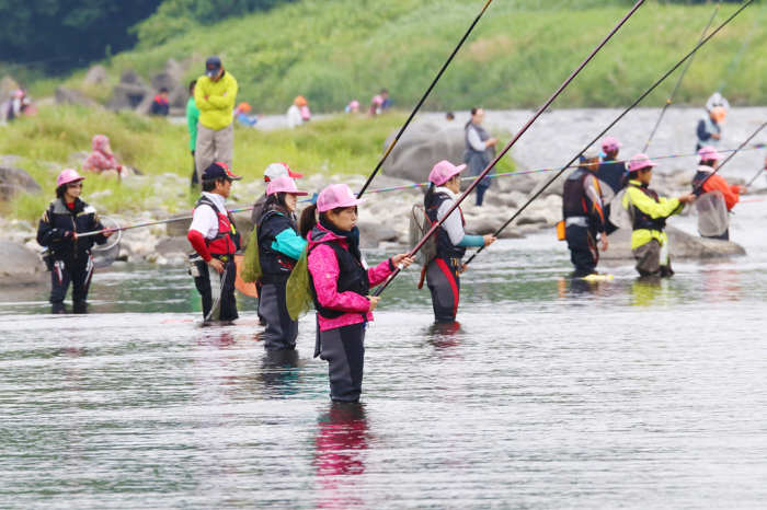 栃木鮎釣り大会